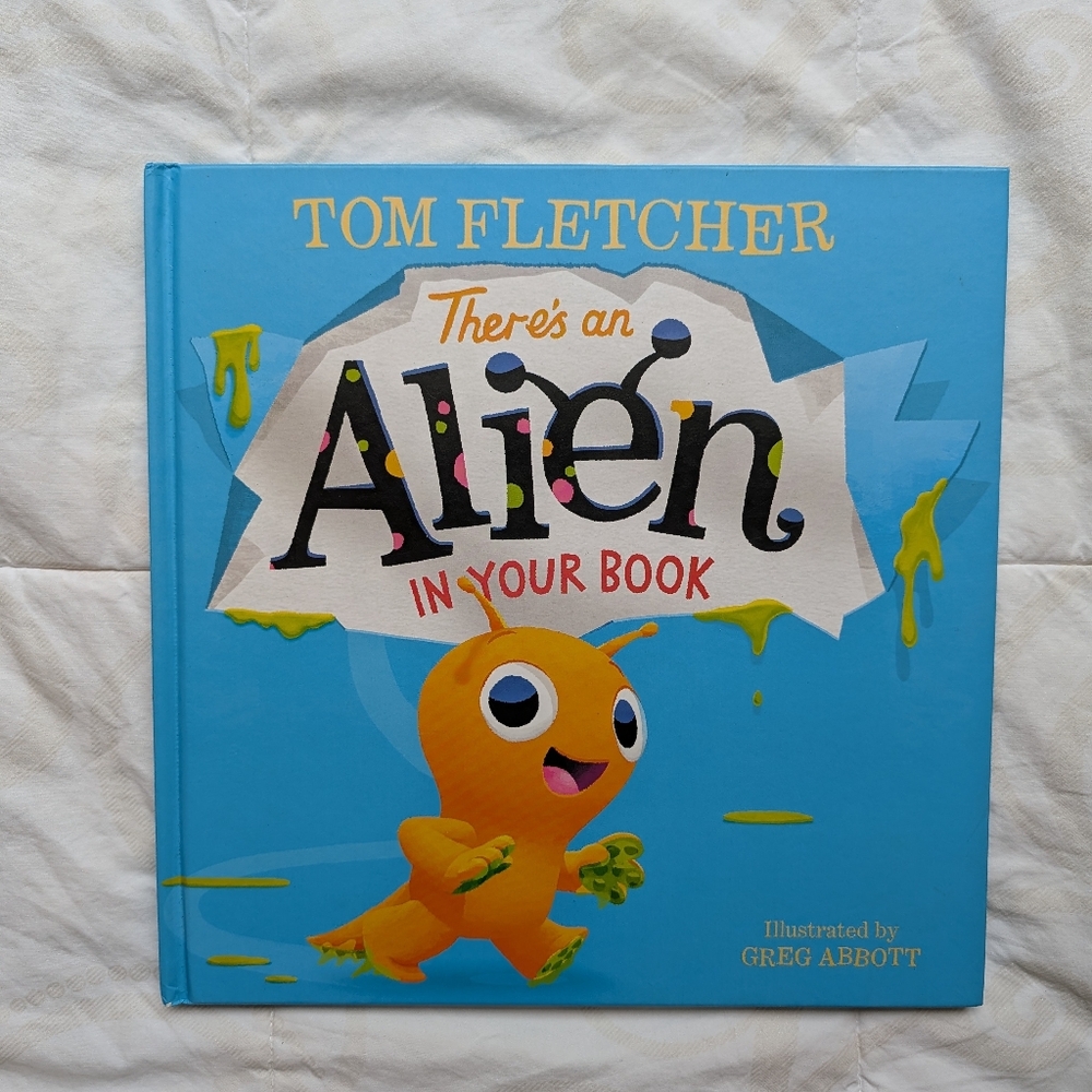 There's An Alien In Your Book Hardback
